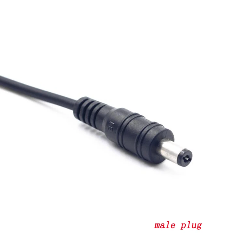 20pcs DC Power Connection Cable Male Female Connector 5.5*2.1mm DIY Extension Connect for Model Adapter Parts | Игрушки и хобби