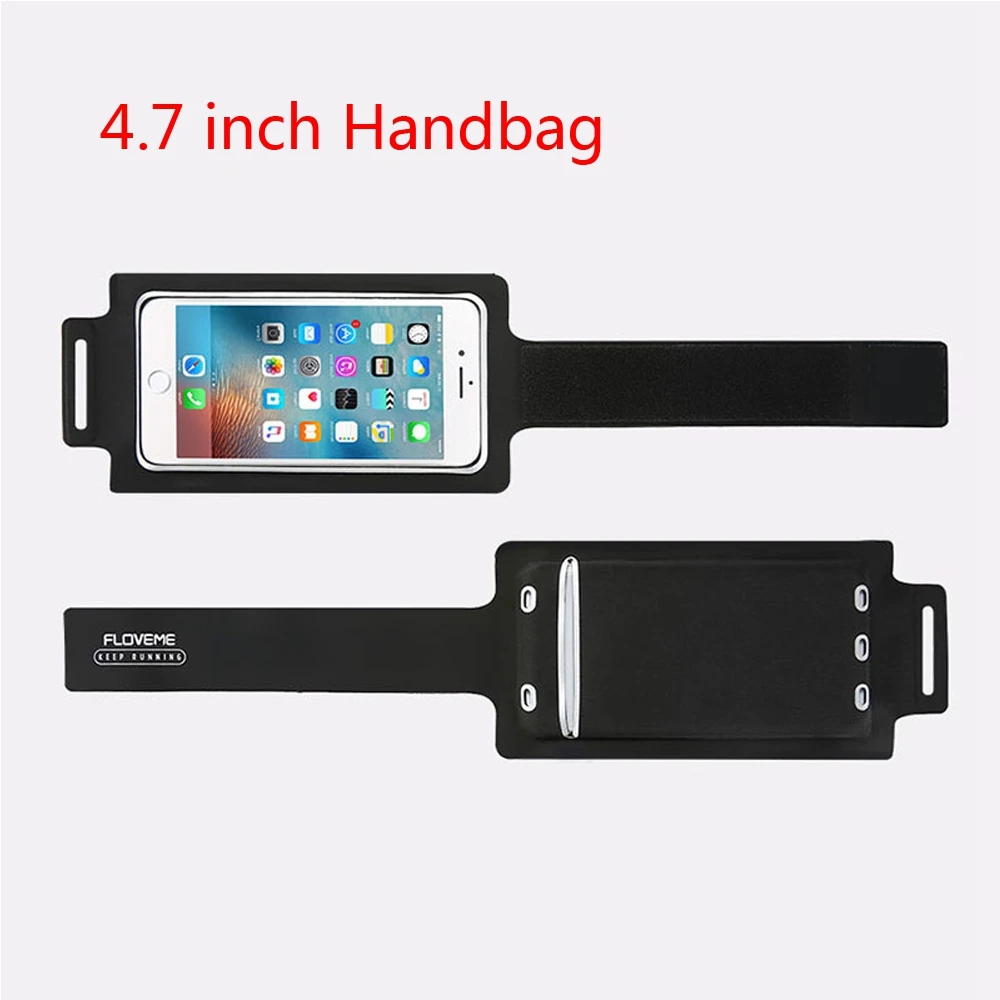 Handbag 4.7 inch FLOVEME 4," нарукавная повязка для iPhone 8 6 6s 7 Спорт нарукавный чехол для телефона 5,5" дюймов бег фитнес повязку для iPhone 8 7 6 6s плюс сумка - Цвет: Handbag 4.7 inch