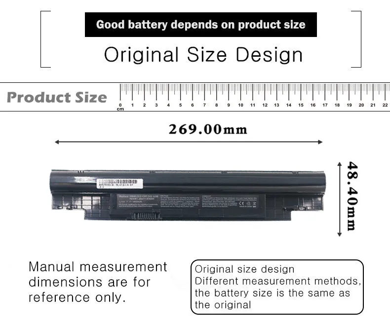 Аккумулятор для ноутбука Dell Inspiron 13Z N311z 14Z N411z Vostro V131 268X5 312 1257 1258 H2XW1 JD41Y