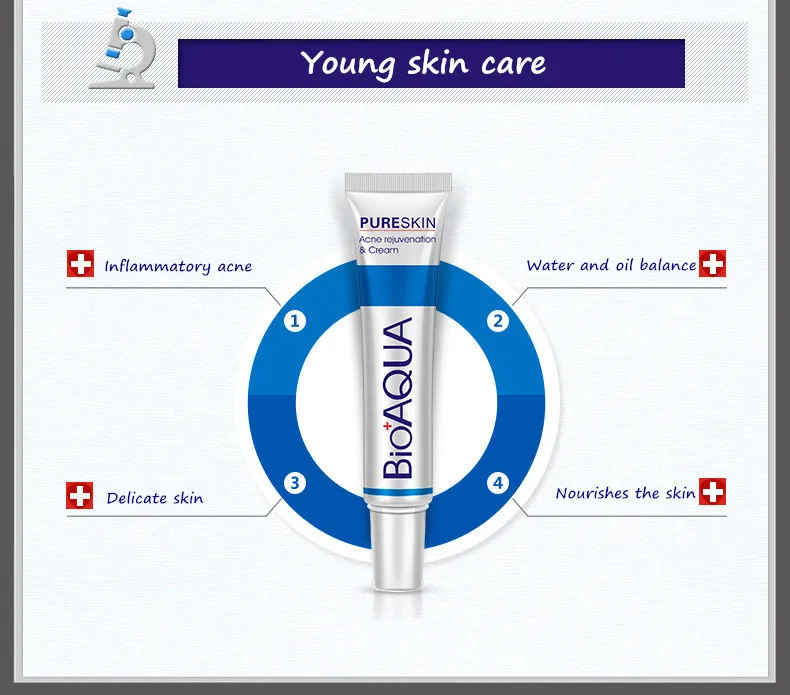 Увлажняющий крем для лица от акне 30 г|Устройство ухода за кожей лица| |