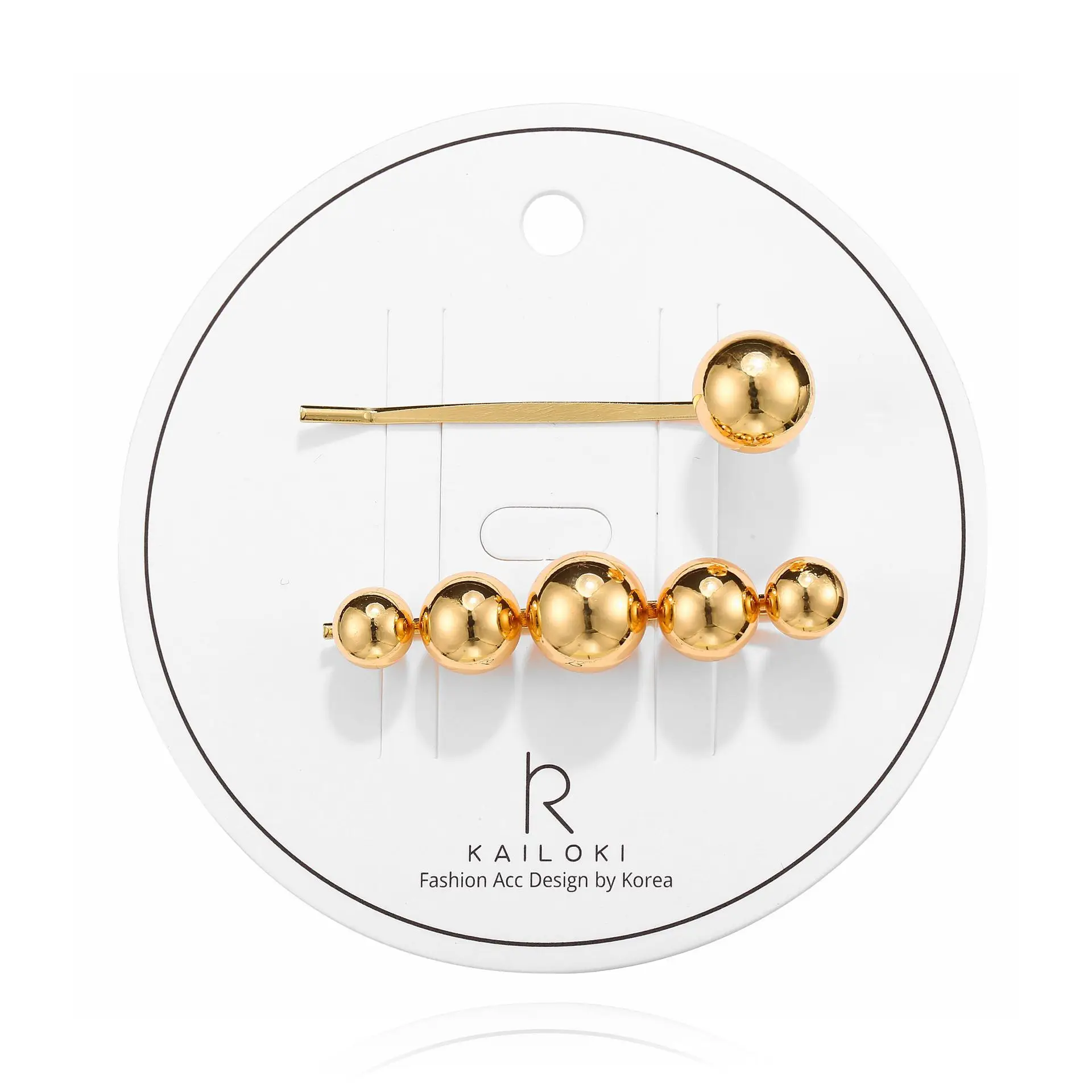 Набор заколок для волос девочек волнистый U-образный зажим заколка-клипса