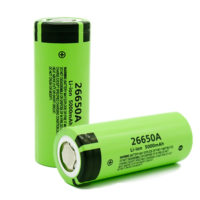 Большой бренд 26650 батарея 5000mAh 3 7 V 50A литий-ионный аккумулятор для 26650A