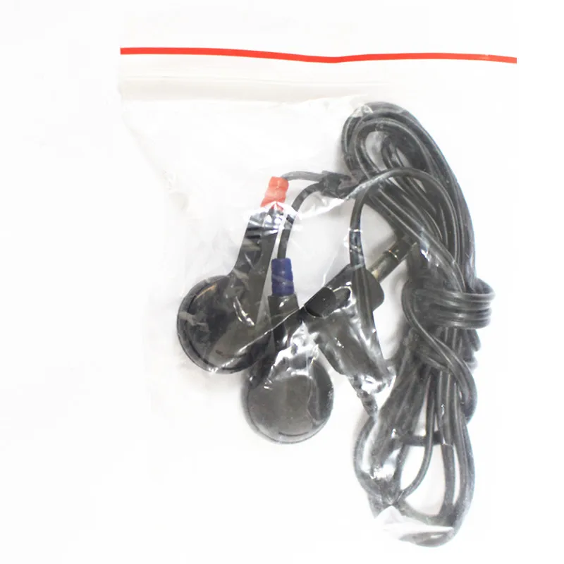 Черный стерео наушники де 05 одноразовые вкладыши гарнитура дешевые для поездок