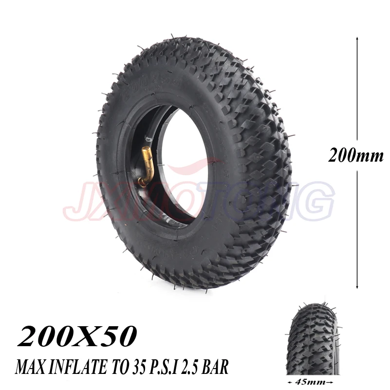 

Высококачественная (8X2 дюйма) X 50 (8 дюймов) шина подходит для электрического газового скутера и колесика для электрического скутера