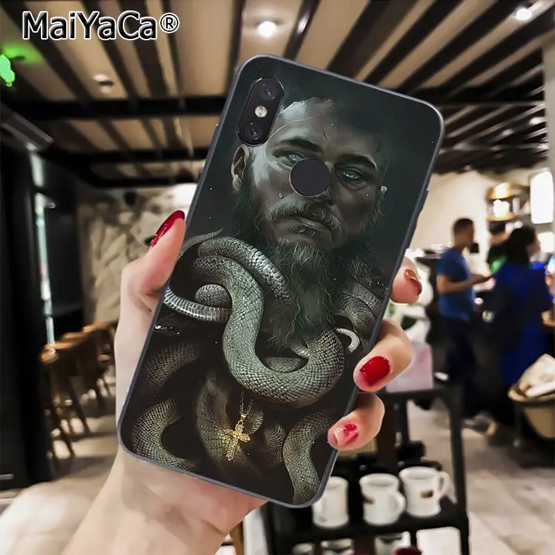 MaiYaCa Ragnar Lothbrok Vikings Series чехол для телефона чехол для Xiaomi Redmi4X 6A S2 Go Redmi 5 5Plus Note4 Note5 7 Note6Pro
