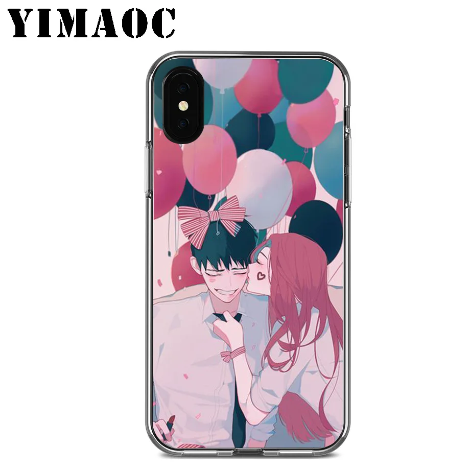 YIMAOC Sad Girl очки мягкий силиконовый чехол для Apple Iphone 11 Pro Xr Xs Max X 10 8 Plus 7 6S 6 SE 5S 5 7Plus |
