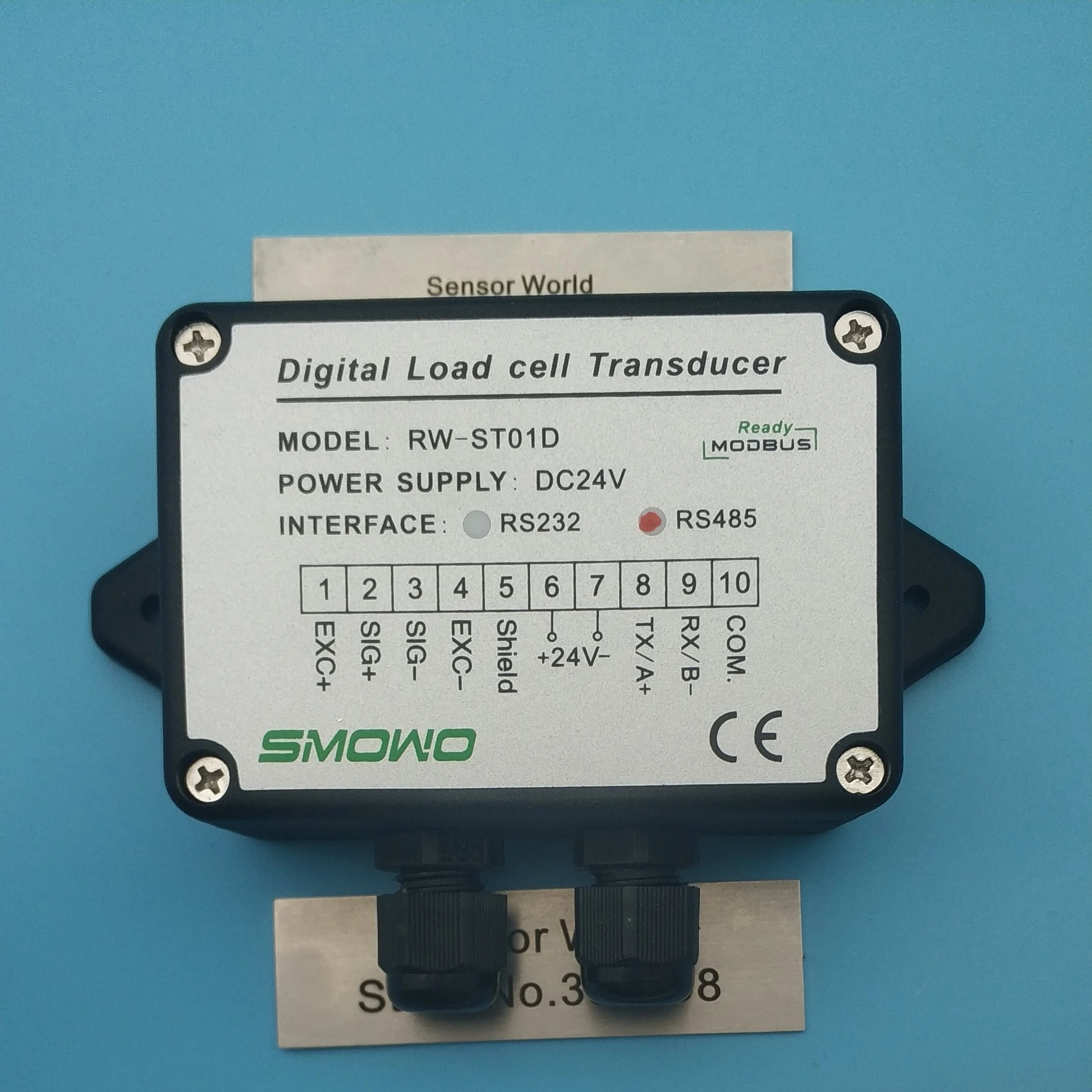 1PCSX  Load cell / Strain Gauge Amplifier RW-ST01D, RS485 ,485 /RS232  232 OUTPUT  weight amplifier 