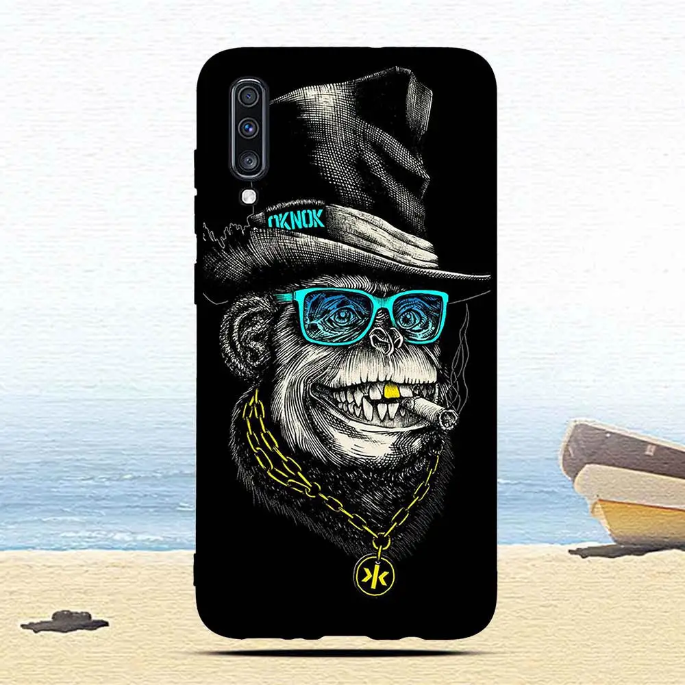 23 Роскошный чехол для samsung Galaxy A70 A 70 животное, мультяшная кошка Узорчатая задняя крышка для мобильного телефона защитные чехлы Fundas Coque - Цвет: 23