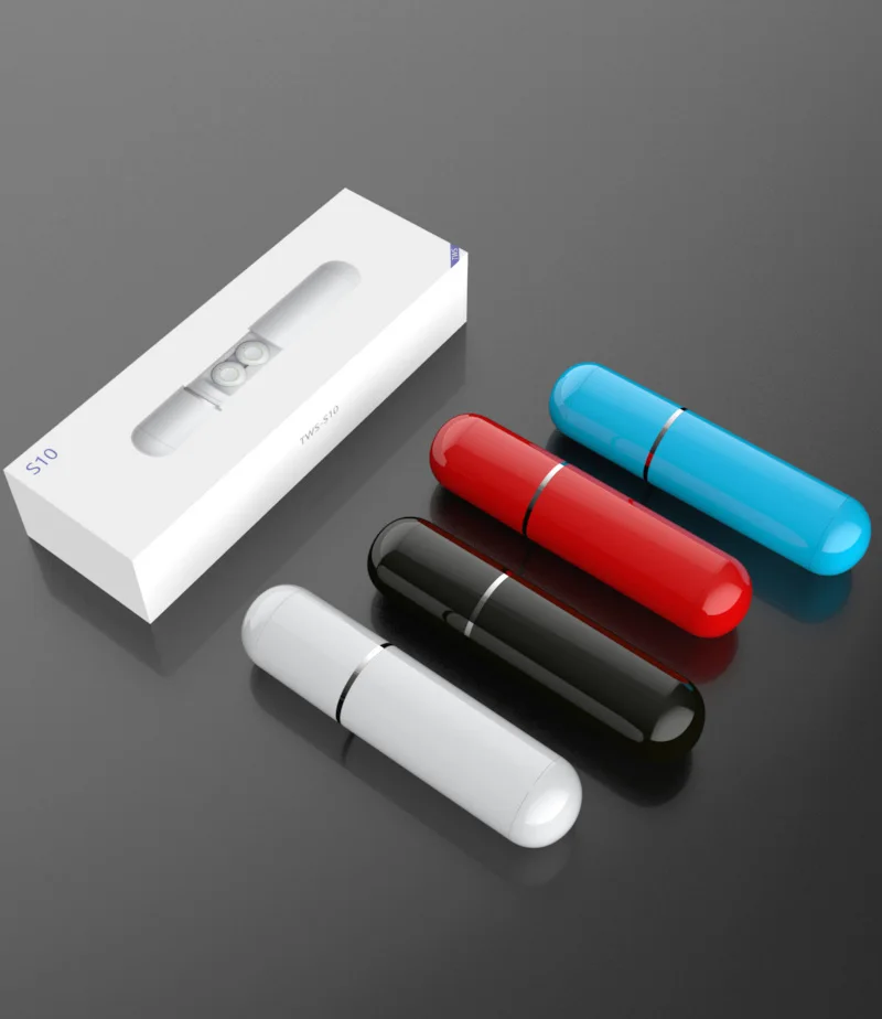 Беспроводные сенсорные Bluetooth наушники S10 TWS гарнитура водонепроницаемость IPX6