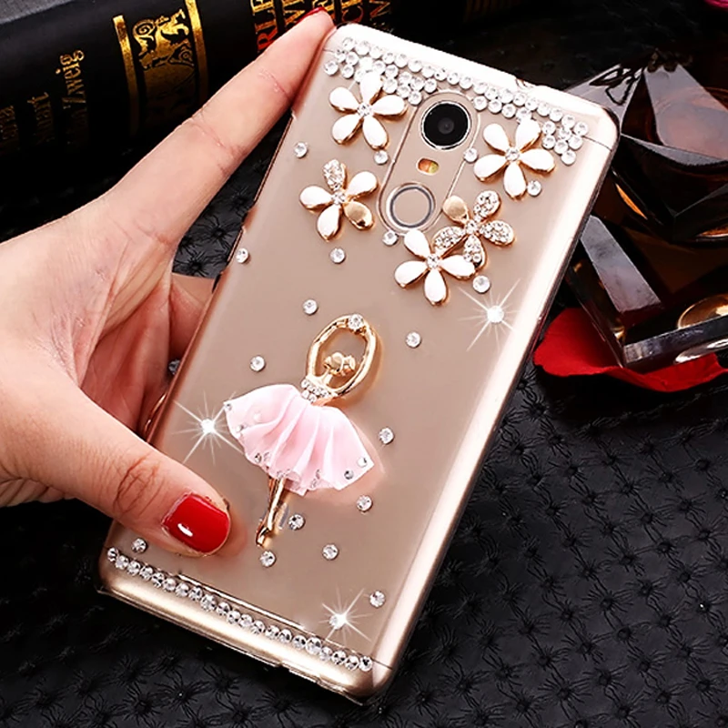 5 стилей Черный Розовый Белый балетный Прозрачный жесткий пластиковый чехол для