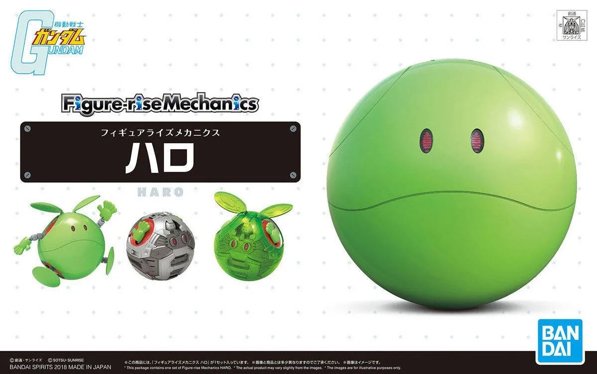 Bandai Gundam механика зеленый HARO мобильный костюм сборные модели комплекты фигурки