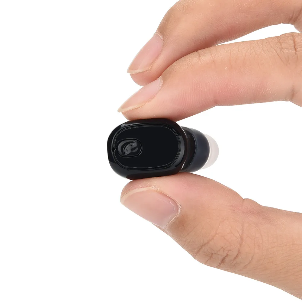 VOBBRRY Mini Bluetooth 4.1 Wireless Stereo Headset In-Ear Earphone Earbuds Upgraded Sport Gym With Mic For Phone DD | Электроника