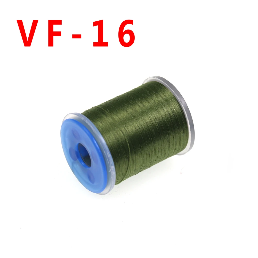 color 16 Olive 140D 100 ярдов линия для завязывания мушек нить для завязывания мушек не вощеная 20 цветов - Цвет: color 16 Olive