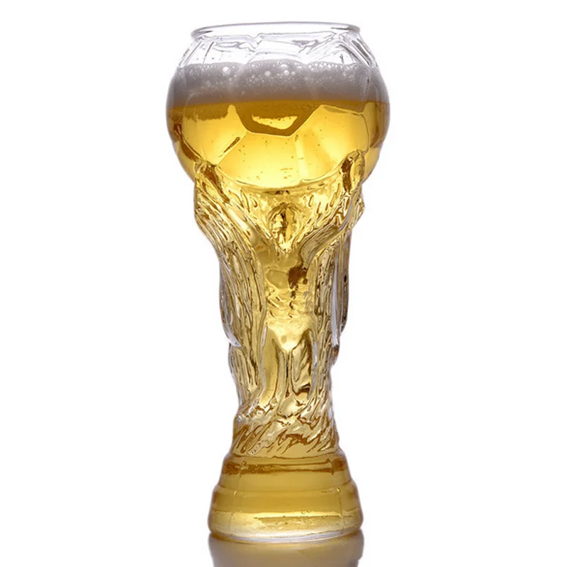 450 ml Абсолютно Новая креативная футбольная игра Хрустальная чашка дизайн Хрустальная пивная стеклянная чашка пивная кружка для воды барная посуда вечерние 350 мл 450 мл - Цвет: 450 ml