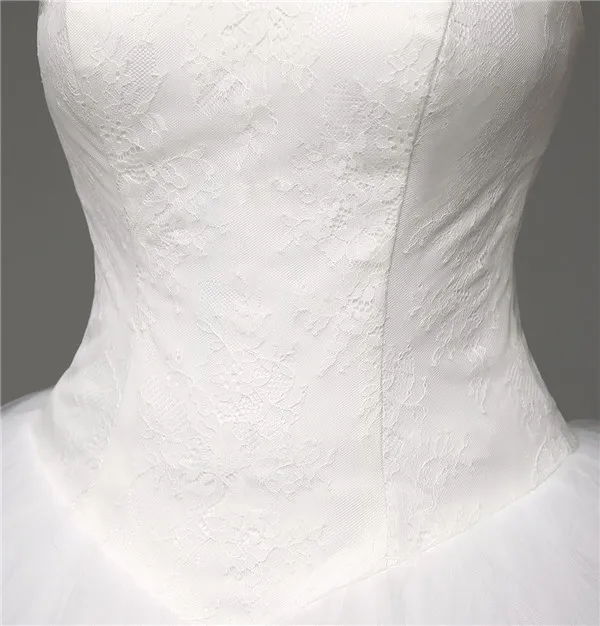 ILoveWedding в наличии новое Тюлевое кружевное бальное платье свадебные платья для