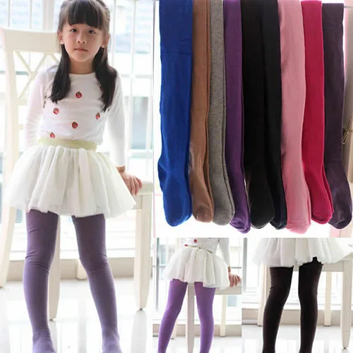Малолетки в колготках 5 цветов новый Girl'sTight балерина колготки студенты колготки девочка осень колготки хлопок дети колготки для 6 - 15 года | AliExpress