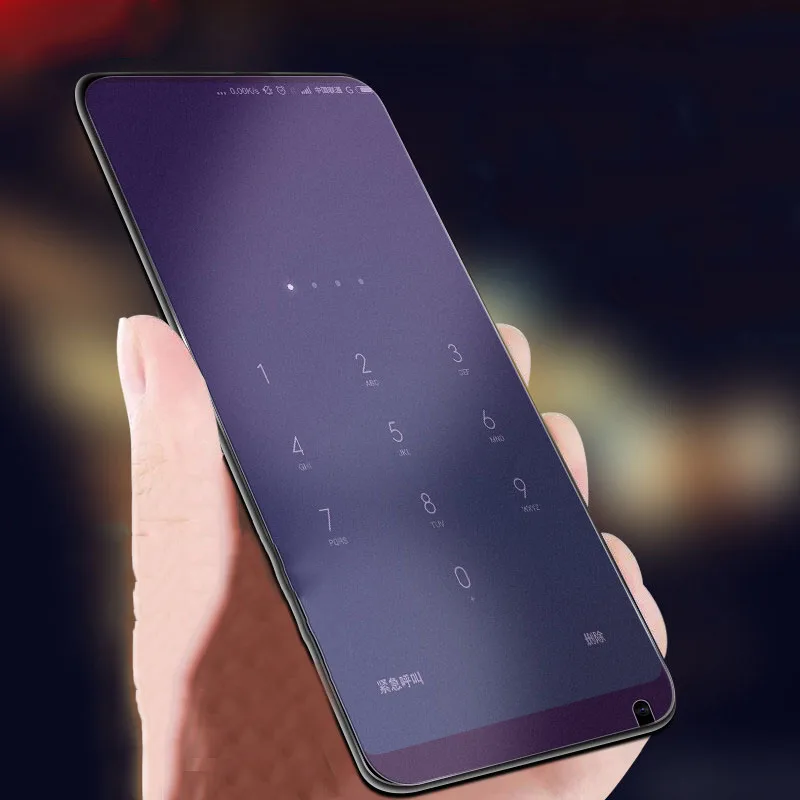 OriWood для Xiaomi mi x 3 2 s x3 x2s x2 матовая пленка синий отпечатков пальцев закаленное