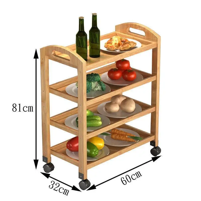 De Cozinha Мужской органайзер для ванной комнаты Repisas Rangement Cuisine с колесами, тележки, кухонные полки для хранения - Цвет: Version AD