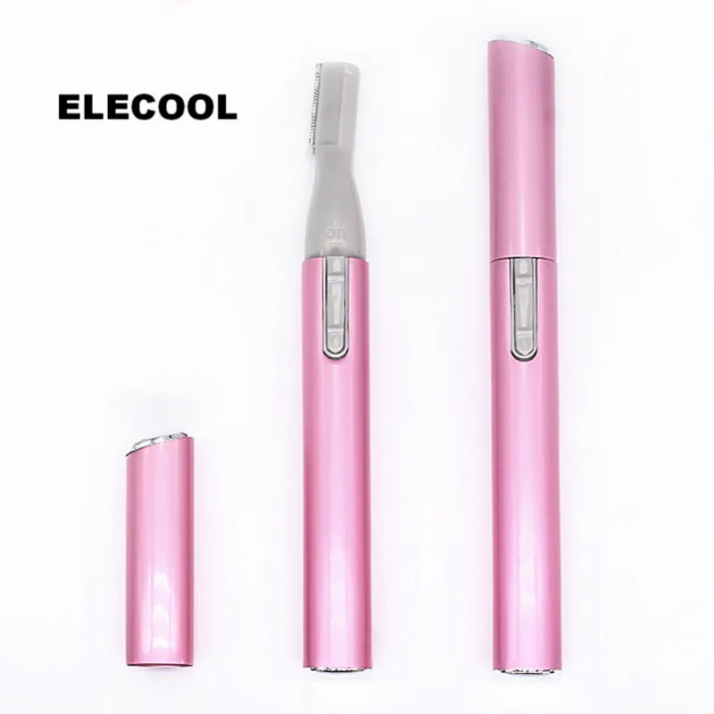 ELECOOL мини женский эпилятор электрический триммер для бровей с гребнем для бровей щетка для лица для бровей Бритва для волос Бритва макияж инструменты для красоты