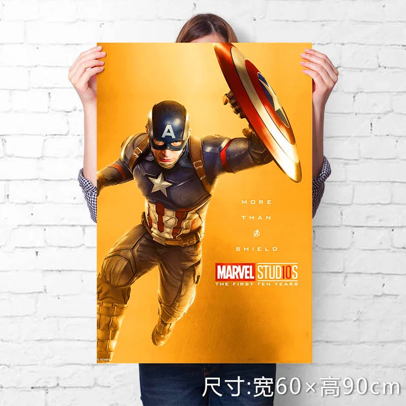 Аниме персонаж кино плакат холст печать красота команда Черная Вдова Зимний