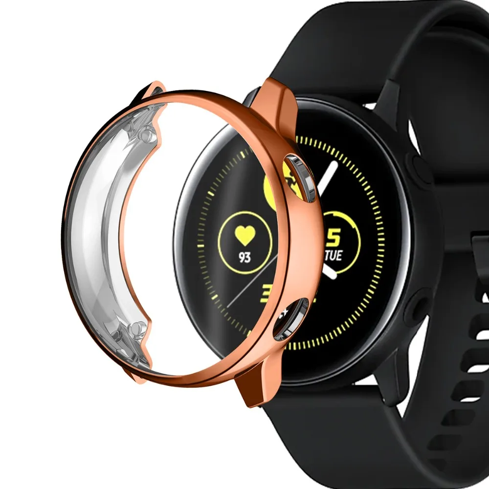 Защитный чехол для Samsung Galaxy Watch активный Чехол запасная защитная рамка ТПУ часов