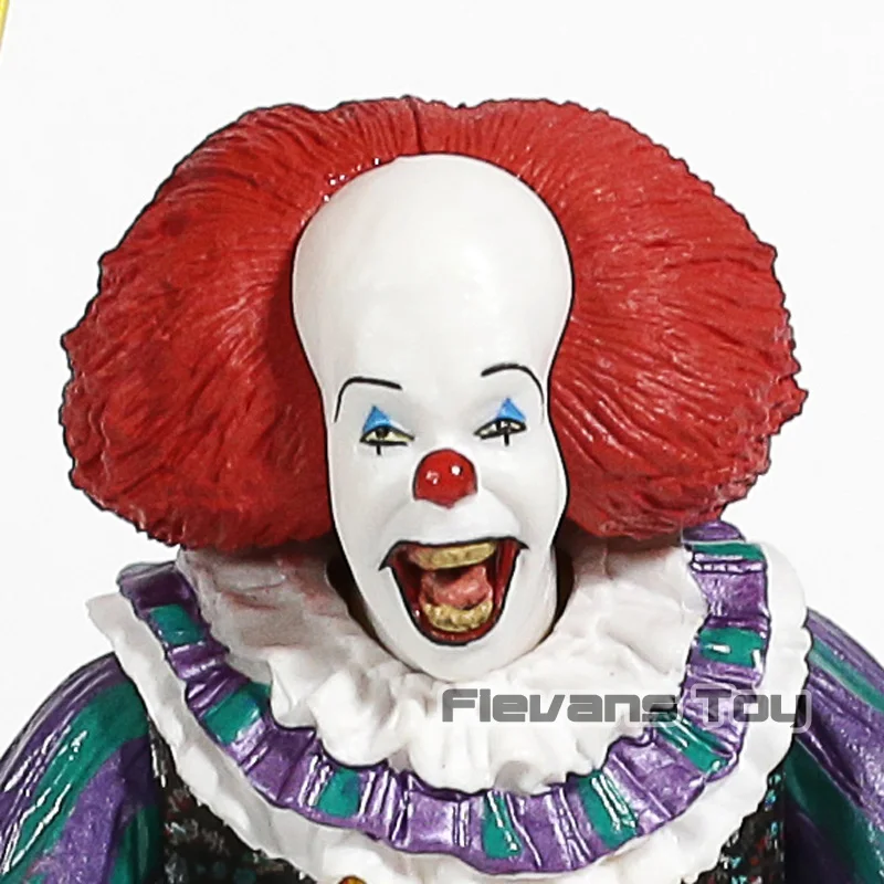 NECA фильм ужасов Стивен Кинг это Pennywise Джокер клоун классический канализационная сцена Pennywise набор аксессуаров ПВХ фигурка игрушка