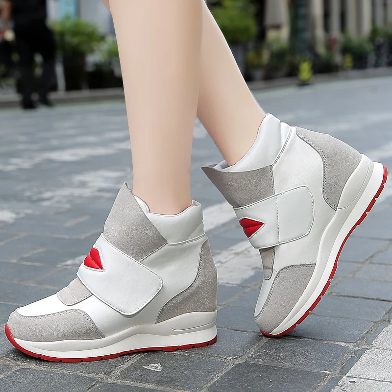 2018 Лидер продаж Модная женская повседневная обувь кроссовки на платформе