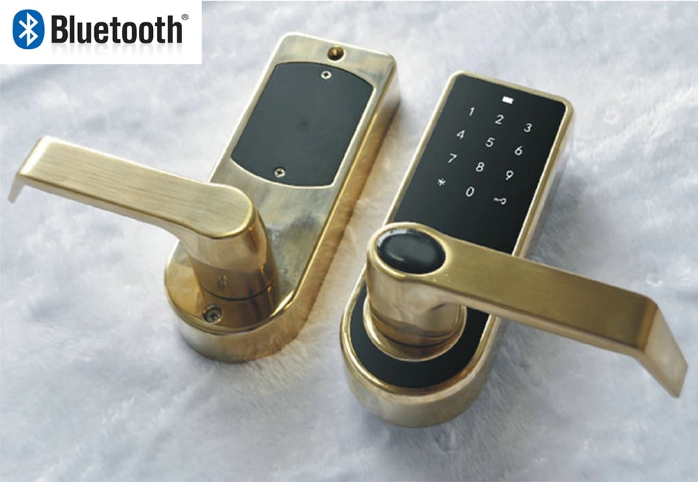 Смарт-замки из цинкового сплава с Bluetooth с кодом сенсорного экрана для отеля и квартиры, совместимы с iOS и Android OS8818BLE