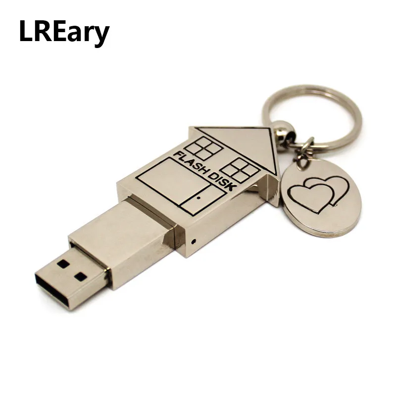 Usb флеш накопитель металлический серебристый 16 8 Гб|flash drive disk|pen 4gbflash |