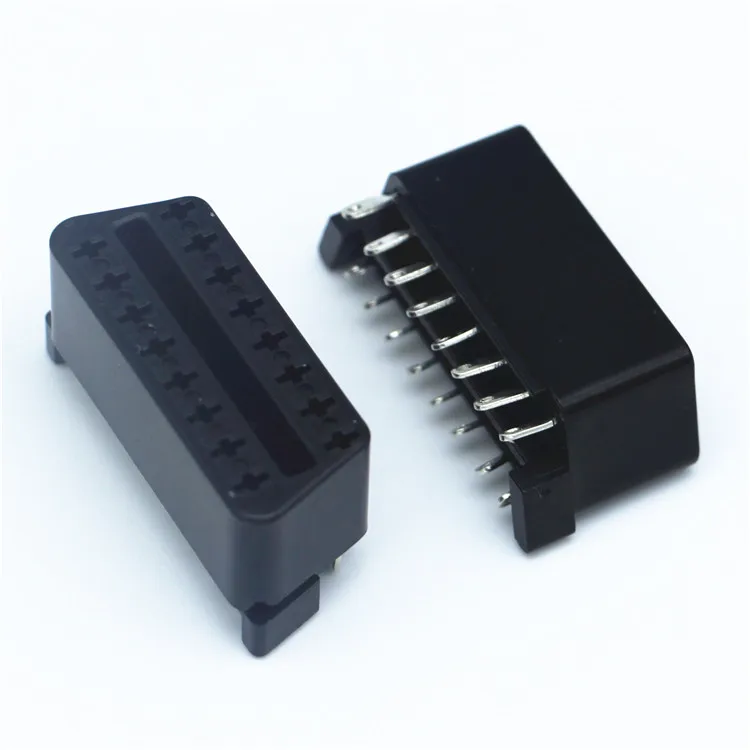16 контактный гнездовой разъем J1962F OBD2 OBD II сделай сам|connector obd ii|connector obdobd female connector |