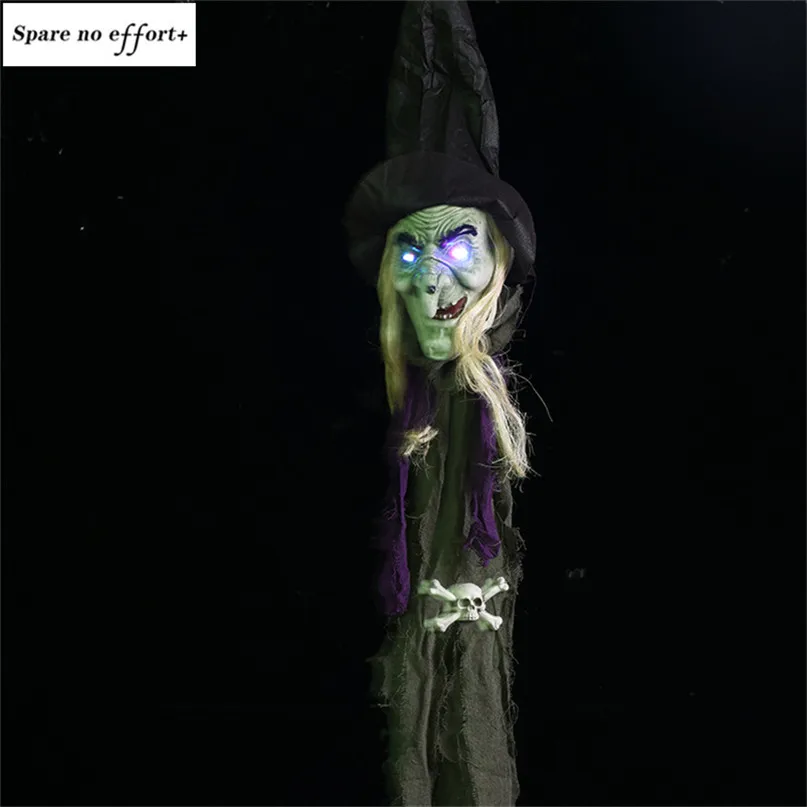 Хэллоуин Декор &quotУжасы&quot Дом Висит черная ведьма украшения жуткий реквизит