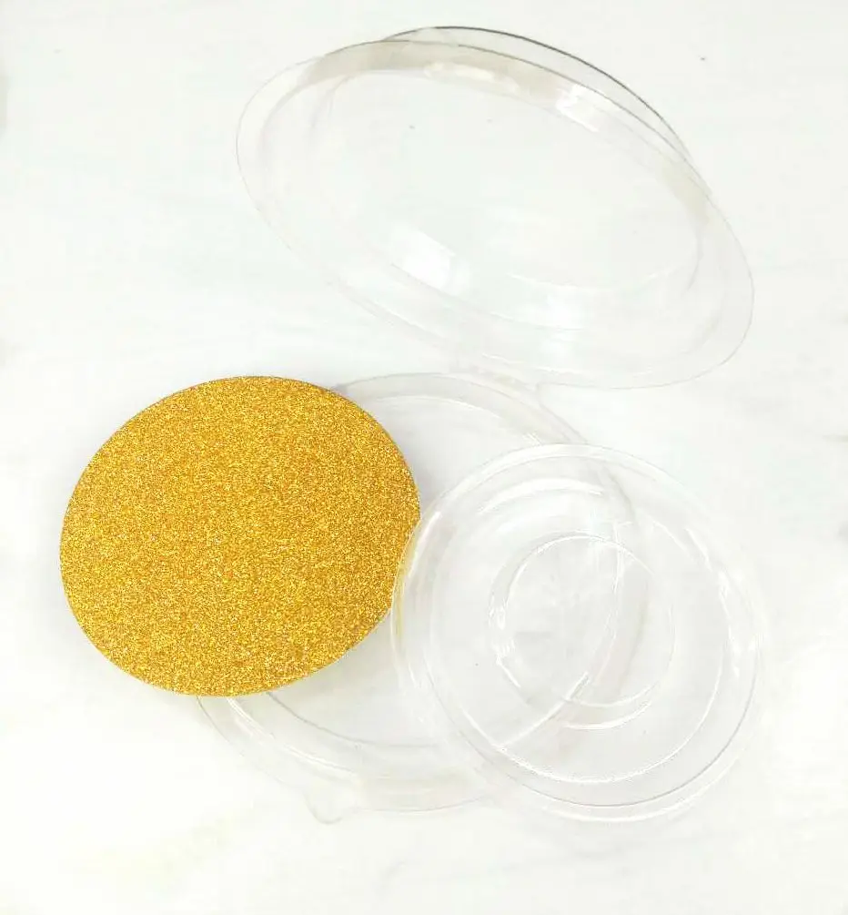 gold 10 компл./лот квадратная упаковочная коробка для ресниц пустой ресницы пластиковый посылка все прозрачной крышкой лоток ресницы DIY мягкий упаковочная коробка - Цвет: gold