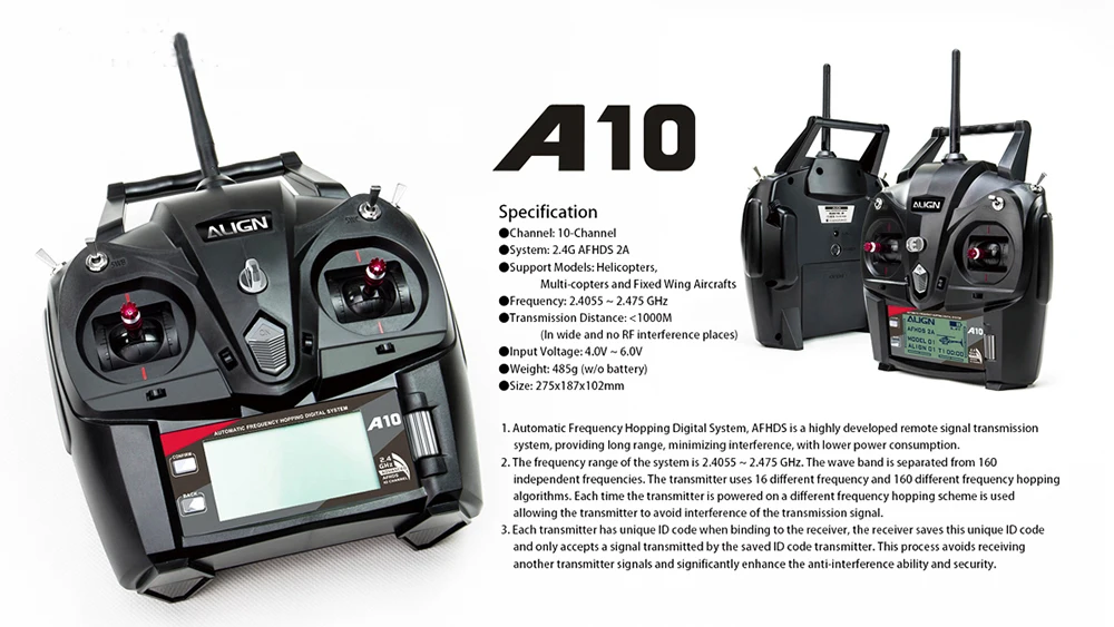 ALIGN T-REX 150X TA 2,4G 6CH супер комбо 3D Мини вертолет с передатчиком A10 RTF