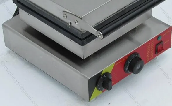 110 V 220 V электрическая вафельная машина для мороженого; 25 см квадратная вафельница из голландского сиропа
