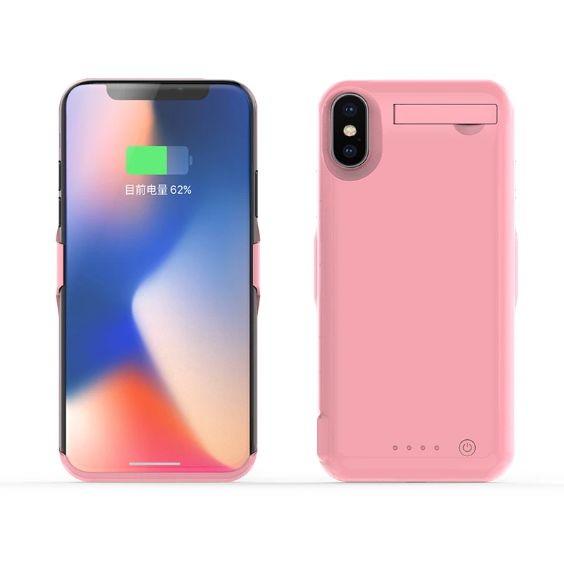 Чехол для аккумулятора iphone X 10000 мАч 2020 запасное зарядное устройство чехол умный