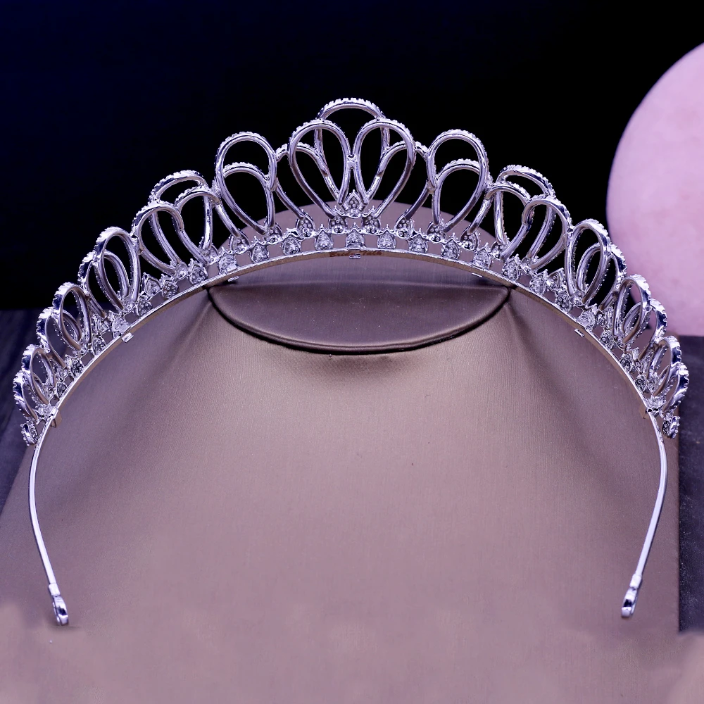 HIBRIDE новый цветочный дизайн головная повязка благородный кубический циркон