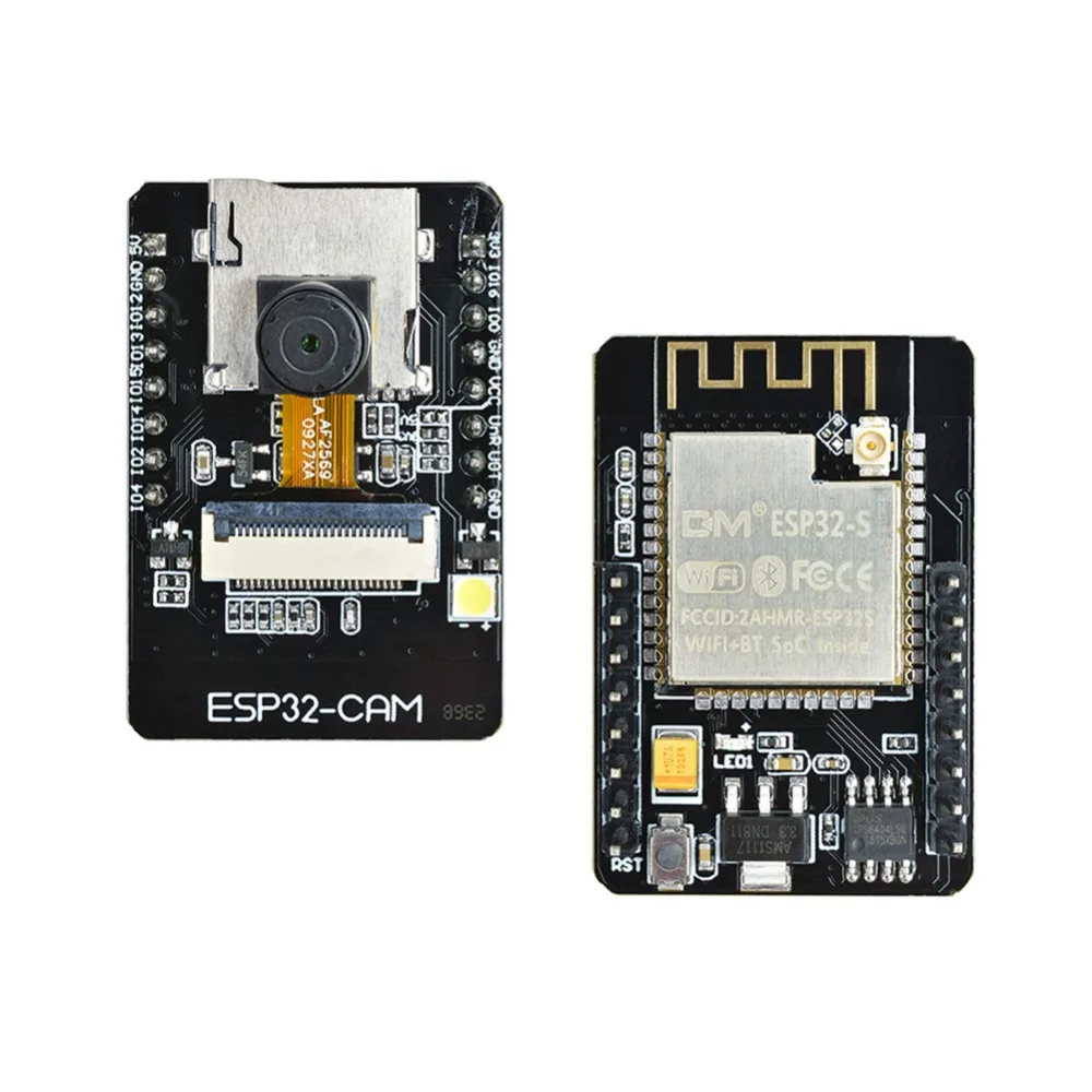 Низкомощный ESP32-CAM WiFi модуль ESP32 серийный к CAM макетная плата TF карта 5 в Bluetooth с OV2640