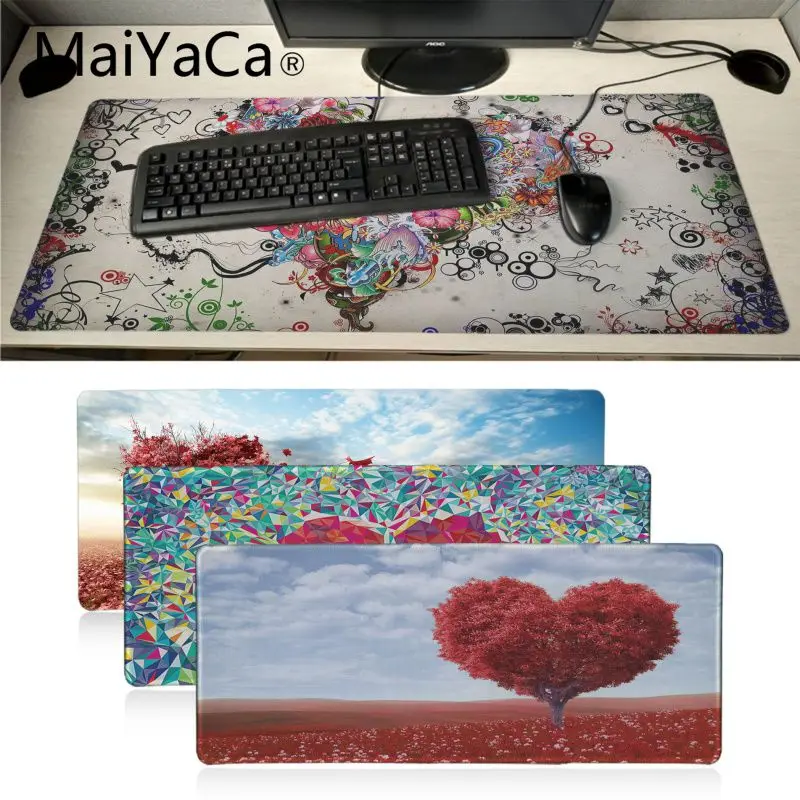 Красивое аниме MaiYaCa высокоскоростной новый коврик для мыши большой игровой