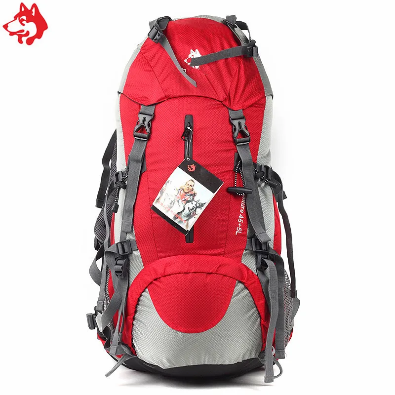 50л синий/оранжевый/зеленый/красный мужской походный рюкзак с дождевиком большой