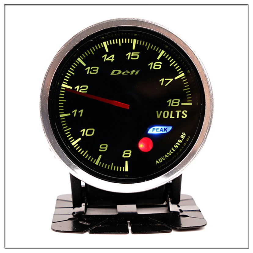 DEFI автомобильный вольтметр Для BMW E 30 34 36 38 39 46 53 60 82 83 87 90 92 F 11 20 мини круглый черный