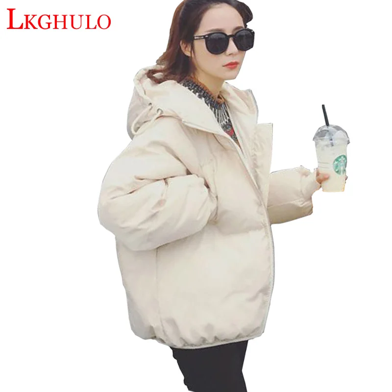 Зимние Модные женские куртки короткие дизайнерские милые хлопковые розовые