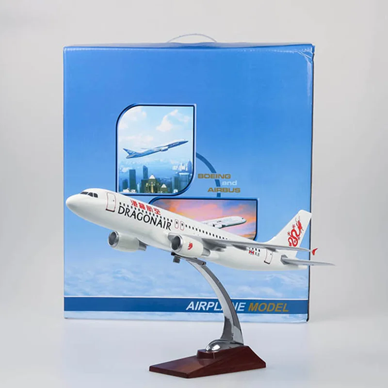 47 см Dragon авиакомпаний модель самолета A320 200 смолы Hongkong Caythay Дракон грузовой