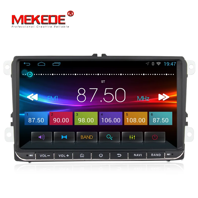 MEKEDE 9 дюймов сенсорный экран 2din Авто DVD для гольф поло Passat Tiguan с 3 г G gps Bluetooth Радио USB