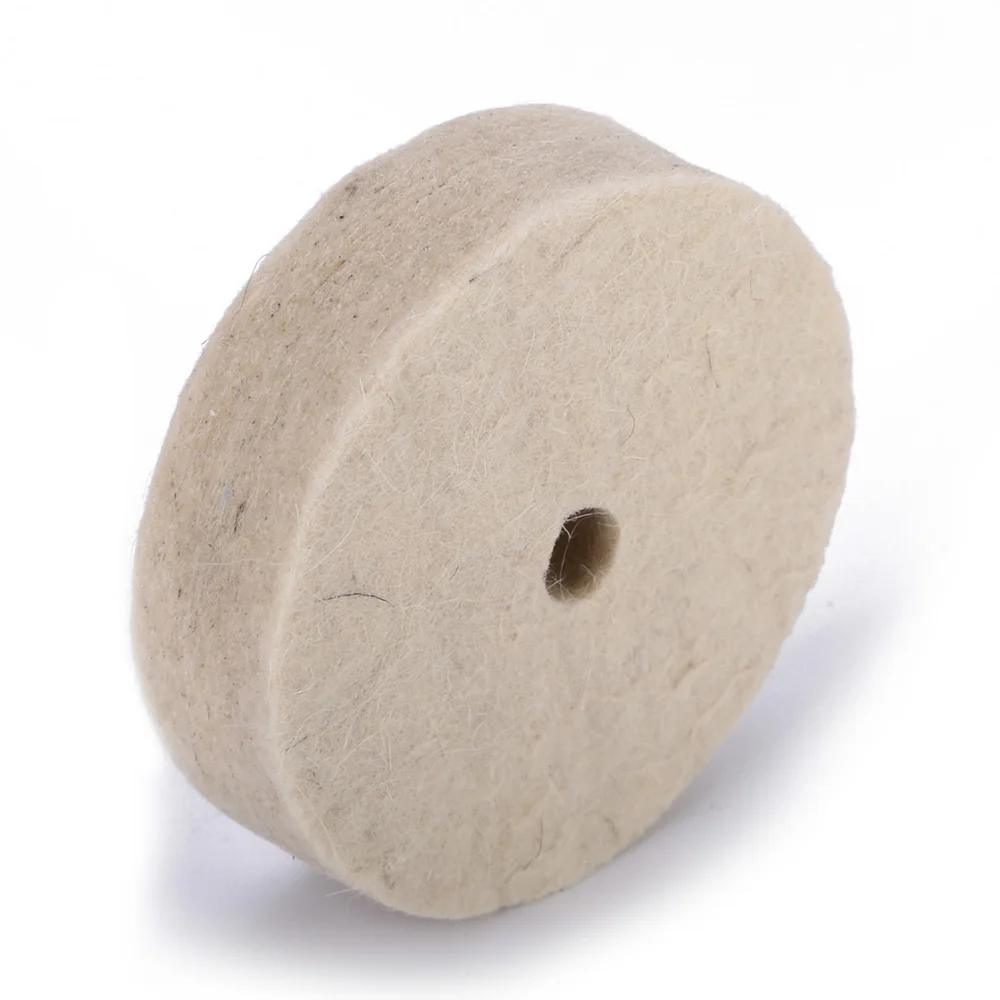 

3 inch 80mm Drill Grinding Wheel Buffing Wheel Felt Wool Polishing Pad Abrasive Disc For Bench Grinder Rotary Tool