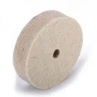 Шлифовальный круг, 3 дюйма, 80 мм, полировальный круг из войлочной шерсти, абразивный диск для настольного шлифовального станка, вращающийся инструмент