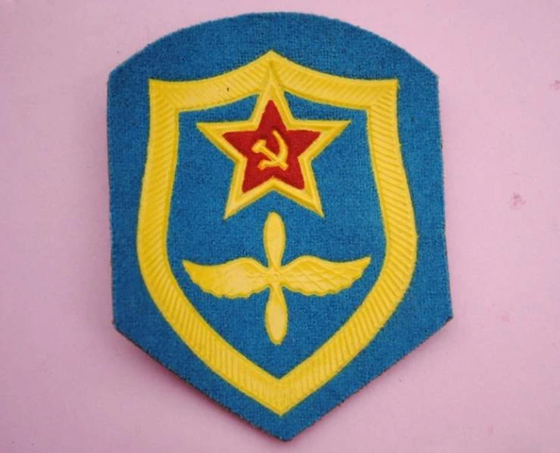 Оригинальные советские ВВС Insignia воротник нарукавные значки тканевые нашивки |