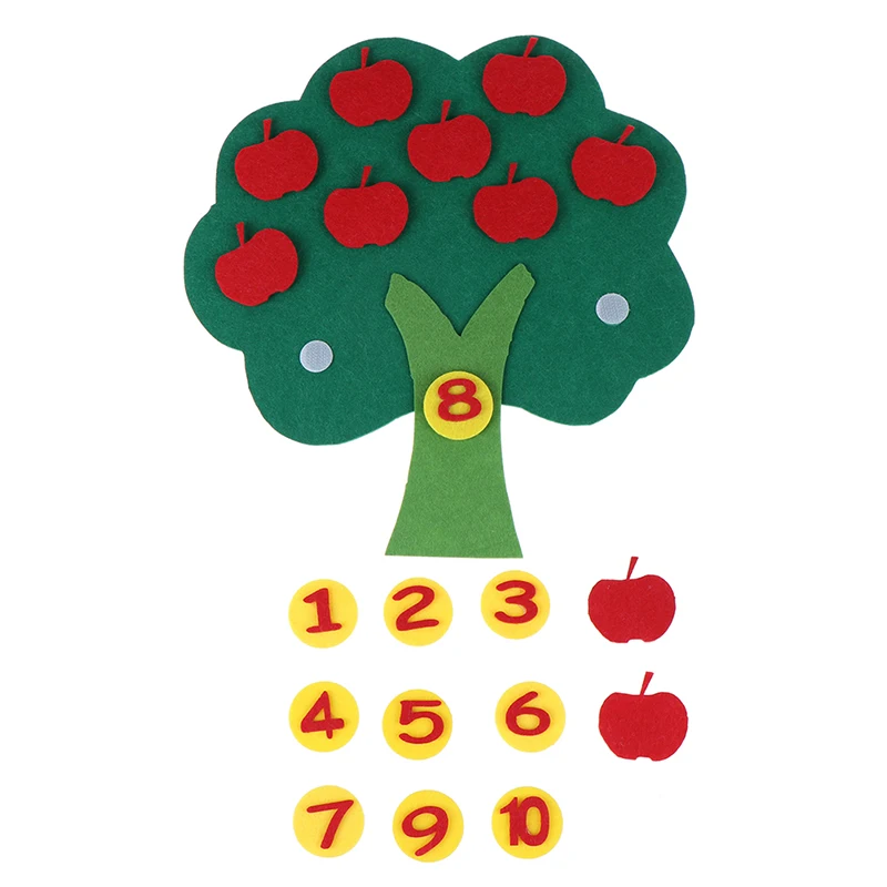 Обучающие приспособления яблони Математические Игрушки детского сада