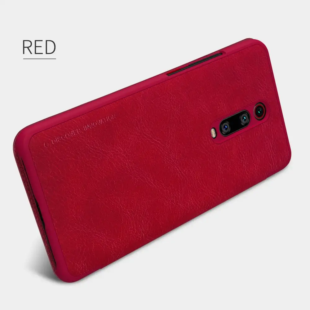 Чехол NILLKIN QIN для Xiaomi Redmi K20/K20 PRO/Mi 9T/MI 9T Pro винтажный откидной Чехол-бумажник из