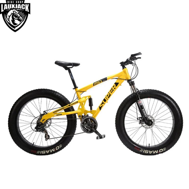 SUPER Горный двухподвесный велосипед алюминиевая рама 24 скорости Shimano механические