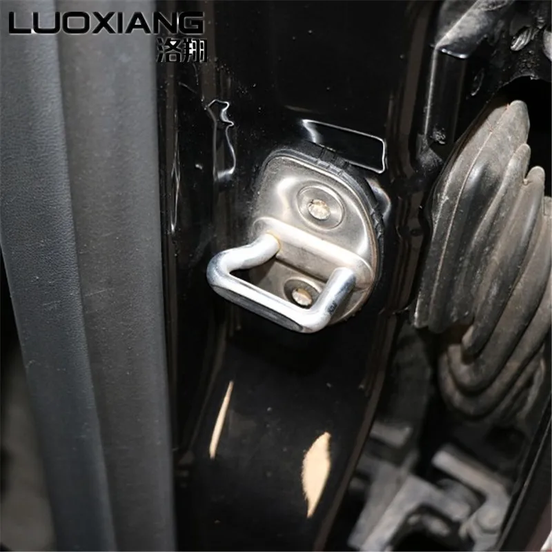 Car Door Lock Decoration Stainless Steel Cover case for Octavia 2 A5 A7 Superb Fabia Yeti Rapid Spaceback accessories | Автомобили и
